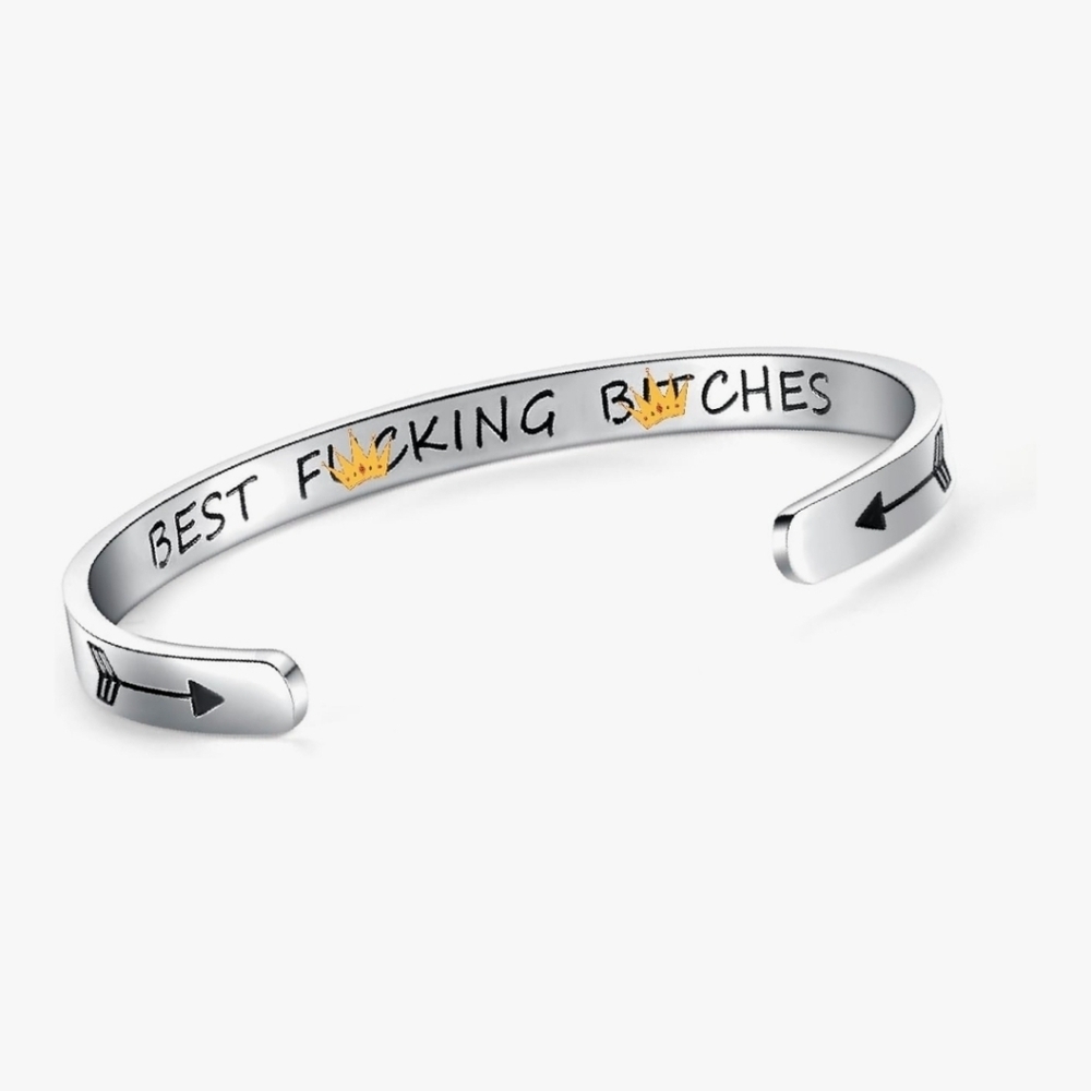Silver Engraved Bracelet